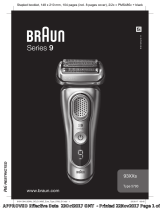Braun Series 9 9340s Dernière Génération Rasoir Électrique Barbe Homme Používateľská príručka