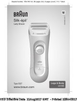 Braun LS5160, Legs & Body, Silk-épil Lady Shaver Používateľská príručka