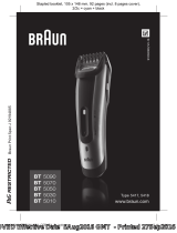 Braun BT5090, BT5070, BT5050, BT5030, BT5010 Používateľská príručka
