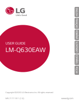 LG LMQ630EAW Používateľská príručka