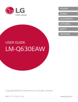 LG LMQ630EAW.AORYTN Používateľská príručka