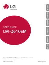 LG LMQ610EM.AVDSBL Používateľská príručka