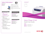 Xerox 6140 Užívateľská príručka
