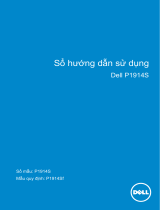Dell P1914S Užívateľská príručka