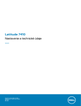 Dell Latitude 7410 Návod na obsluhu