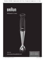 Braun MQ5137 Používateľská príručka