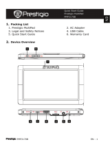 Prestigio MultiPad PMP-3170B Stručná príručka spustenia