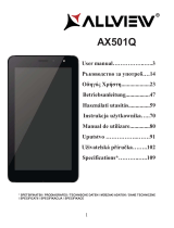 Allview AX501Q Užívateľská príručka