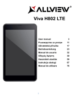 Allview Viva H802 LTE Používateľská príručka