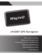 WayteQ X920 BT Užívateľská príručka