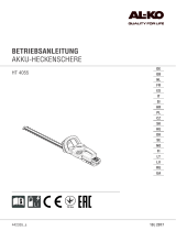 AL-KO HT 4055 Battery Hedgetrimmer Používateľská príručka