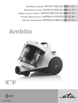 eta Ambito 0516 90000 bílý/tyrkysový Návod na obsluhu