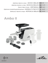 eta 3075 90000 Ambo II Používateľská príručka