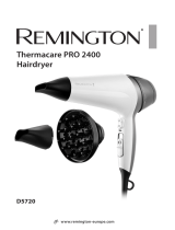 Remington D5720 Thermacare PRO 2400 Hairdryer Používateľská príručka