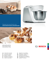 Bosch MUM55761/02 Používateľská príručka