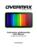 Overmax NewBase 2 Používateľská príručka