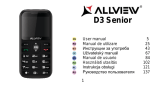 Allview D3 Senior Používateľská príručka