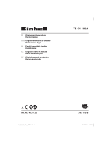 EINHELL TE-CS 190/1 Používateľská príručka