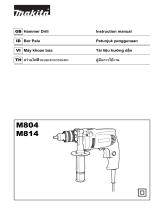 Makita M814 Používateľská príručka