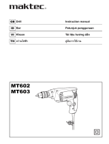 Makita MT602 Používateľská príručka