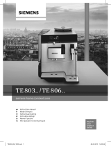 Siemens TE806201RW/01 Používateľská príručka