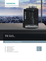 Siemens TE515209RW/05 Používateľská príručka