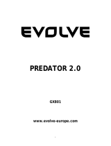 Evolveo predator gx801 Používateľská príručka