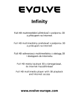 Evolve Infinity Používateľská príručka
