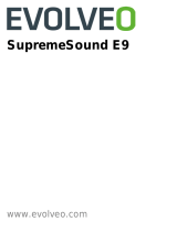 Evolveo supremesound e9 Používateľská príručka