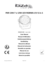 Ibiza Light PARLED712IR Používateľská príručka