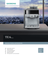 Siemens EQ.6 s300 (TE603201RW) Používateľská príručka