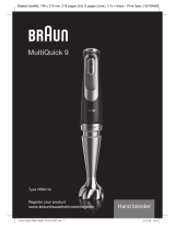 Braun MQ9195XLI Používateľská príručka