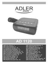 Adler AD 1120 Používateľská príručka