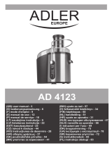 Adler AD 4123 Návod na používanie