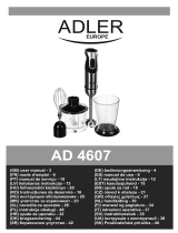 Adler AD 4607 Používateľská príručka