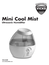 Vicks Ultrasonic Humidifier Používateľská príručka