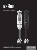 Braun MQ 5200 WH Používateľská príručka