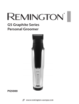 Remington G5 Graphite Series Personal Groomer PG5000 Návod na obsluhu