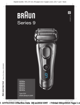 Braun 9240s Wet&Dry Používateľská príručka