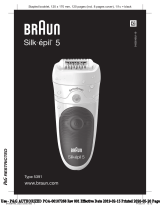 Braun SILK-EPIL 5 SE5605 Návod na obsluhu