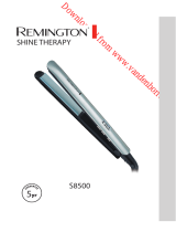 Remington S8500 SHINE THERAPY Návod na obsluhu
