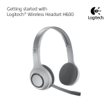 Logitech Wireless Headset H600 Používateľská príručka