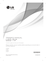 LG 32LN5400 Používateľská príručka