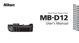Nikon MB-D12 Používateľská príručka