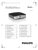 Philips PICOPIX PPX1020 Používateľská príručka