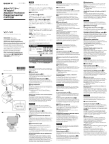 Sony VCT-TA1 Používateľská príručka