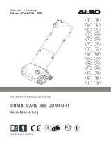 AL-KO Elektro-Vertikutierer "Comfort 38 E Combi Care" Používateľská príručka