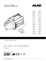 AL-KO Garden Pump Jet 3500 Inox Classic Používateľská príručka