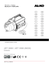 AL-KO Garden Pump Jet 3000 Inox Classic Používateľská príručka