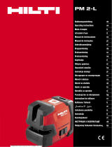 Hilti PM 2-L Návod na používanie